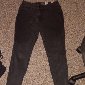 Time and Tru Women's Dark Gray Skinny Jeans